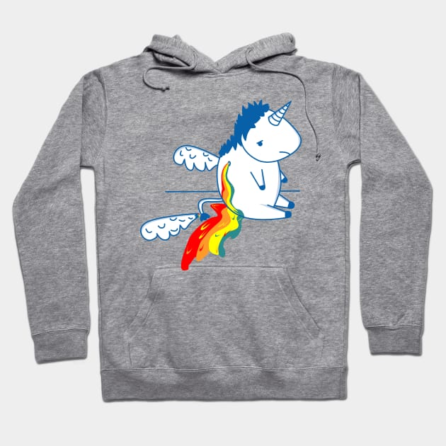 UNICORNIO ARCOIRIS Hoodie by DAMIANDN